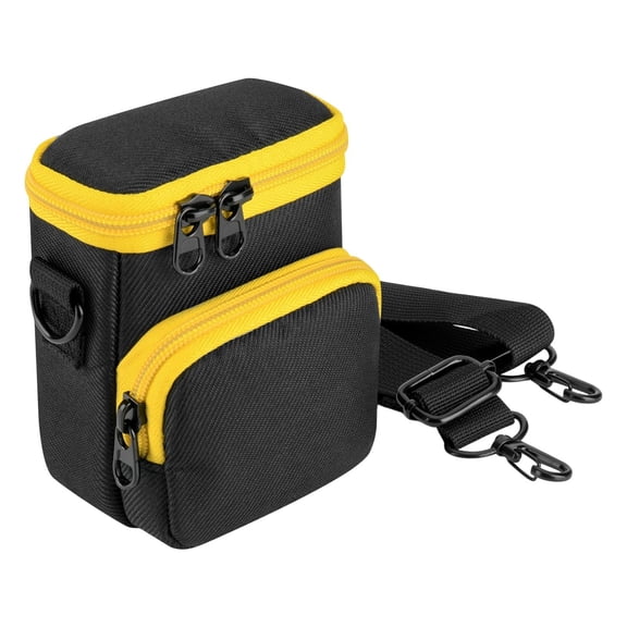 Camera Slings Bag Organizer Double Pocket Waterproof Oxford Cloth Storage Pouch for FZ53 and Similar Models
