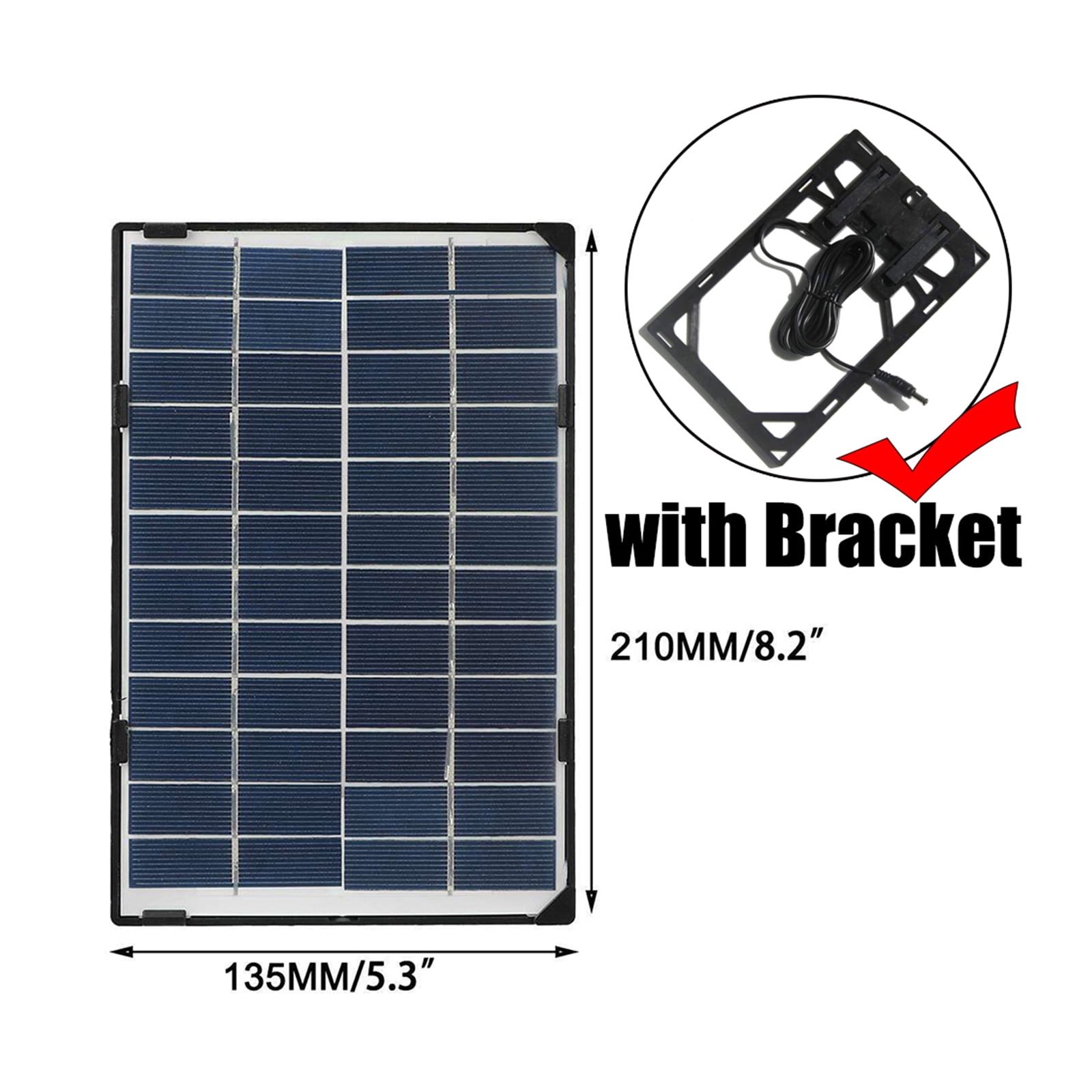 ,Camera Solar Cell Buzhi Fan Pump Output Diy 10ft Output Camera Solar Cell With 6w 12v Solar Diy Waterproof Solar With 10ft Cell With 10ft Solar Panel Wyan