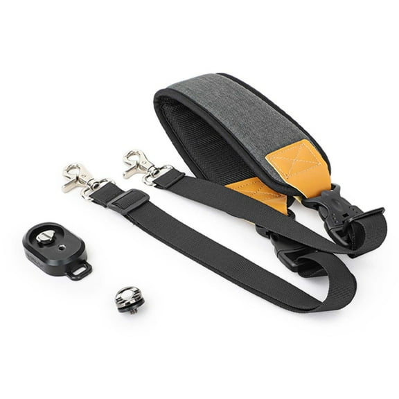 Camera Stabilizer Shoulder Strap Kit  Bigcan Load-Reducing Sling with CNC Mount Base for RS 3 RS 4 RS 4 Pro Gimbals, Hands-Free Support System for Filming and Travel