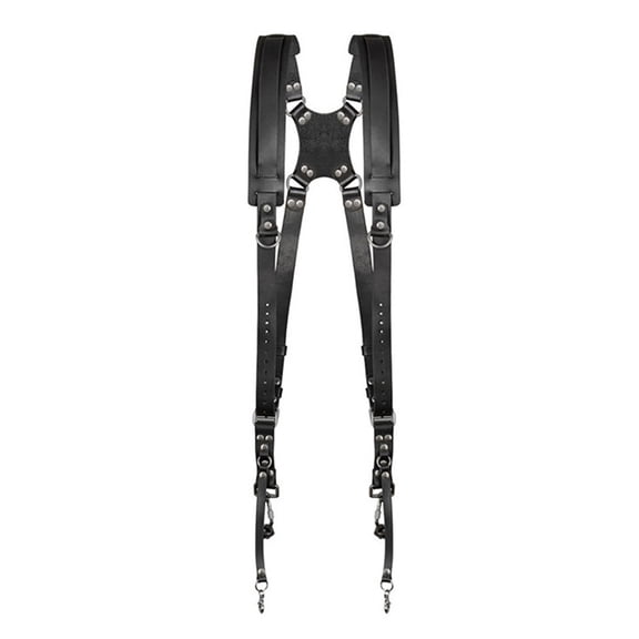 Camera Strap Accessories for Travel Double Shoulder1eatherHarness Camera Gear