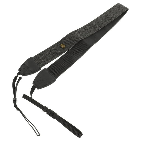 LULULION Camera Neck Shoulder Strap Cotton 1Set Grey for Photographers