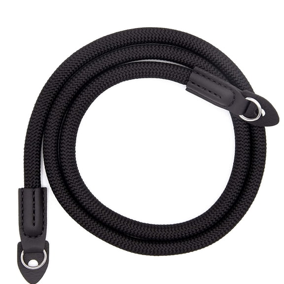 Camera Strap Vintage 105Cm Nylon Climbing Rope Camera Neck Shoulder Strap For Micro Single And Dslr Camera - Black