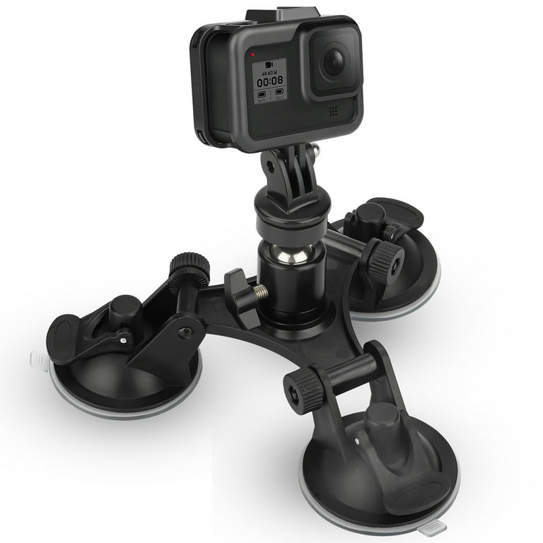 Action Camera Bracket Car Mount Suction Cup Windshield For GoPro Hero|DJI  OSMO