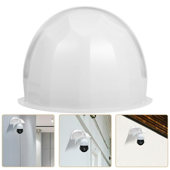 Toyandona Weatherproof Outdoor Camera Protector, White ABS, Home Security, 4Pcs