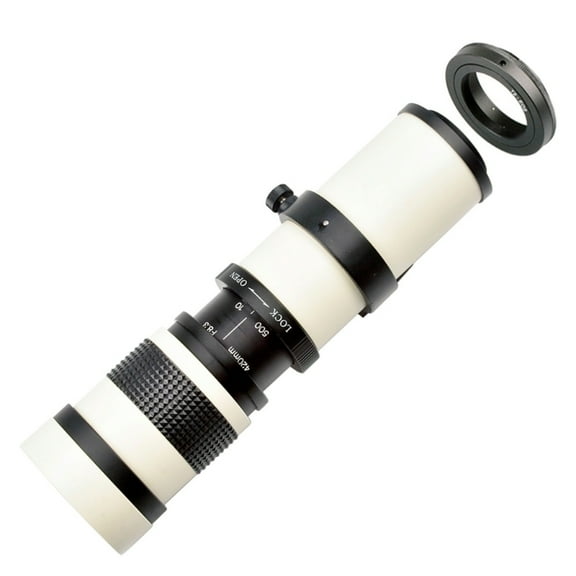 Camera Super Telephoto Zoom Lens F/8.3-16 420-800mm for T Mount for EMount DSLR Cameras 80D 70D 60Da 7D 5D T7i T7s SL1