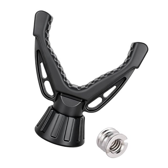 Camera Support Bracket Holder Stand Systems Offering 360 Degree Rotation Soft Pad and Adapter Compatible for Outdoor Use