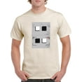 thumbnail image 1 of Camera Switcheroo T-Shirt Men -Muzaffar Yulchiboev Designs, Male 4X-Large, 1 of 4