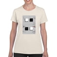 thumbnail image 1 of Camera Switcheroo T-Shirt Women -Muzaffar Yulchiboev Designs, Female Small, 1 of 4