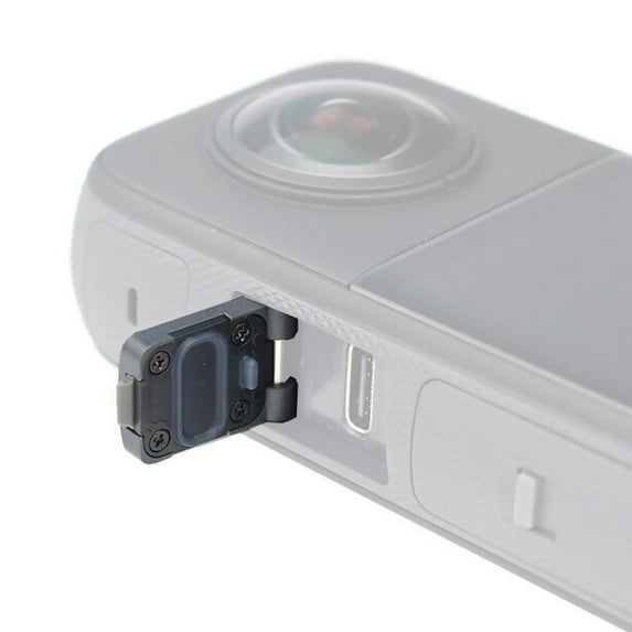 Camera USB Charging Port Side Cover Durable ABS Material, Convenient Installation for Insta360 One X3