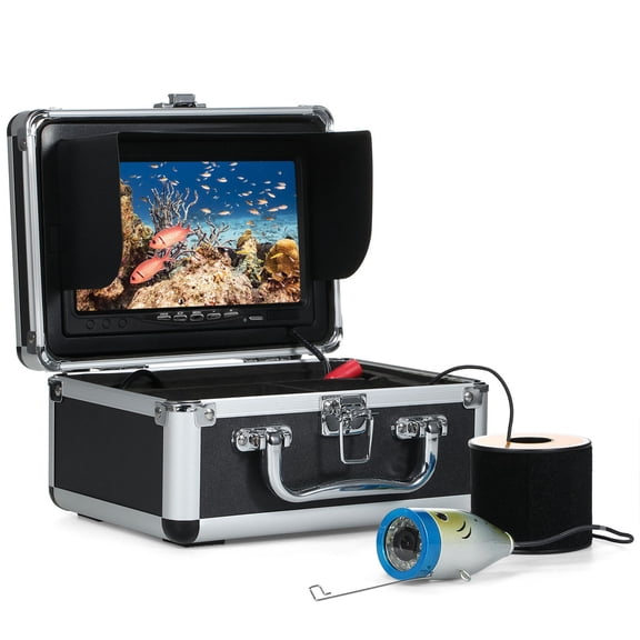 Camera Underwater Fishing Camera Fish Finder With 12LEDs LCD Display IP68 Water Resistant For Sea Lake Boat Ice Fishing