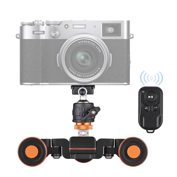 Camera Video Dolly,With Remote Ballhead Video Slider 3 Video With Scale 15/14/13 Dslr Camera Indication Auto Motorized Remote Ballhead 15/14/13 3 Speeds Adjustable Auto Motorized Video