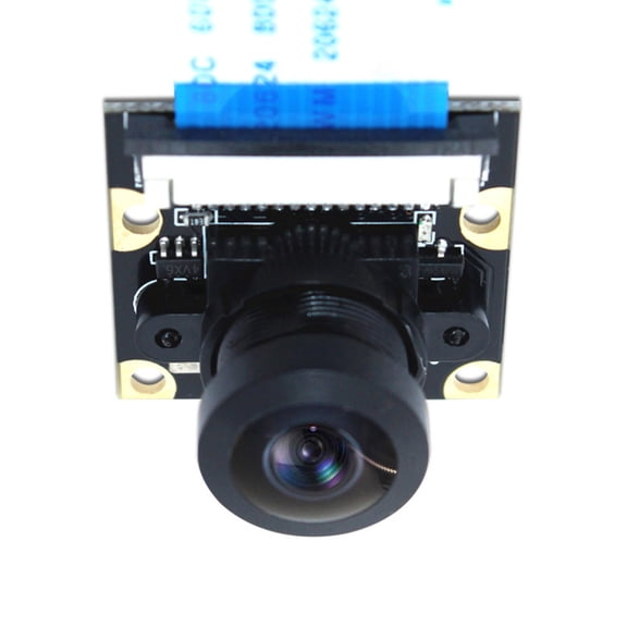 Camera Video Module 5MP 1080p 160 Degree Webcam Sensors 5647 with Flexible Ribbon Cable for 2/4/3B+ 2592x1944