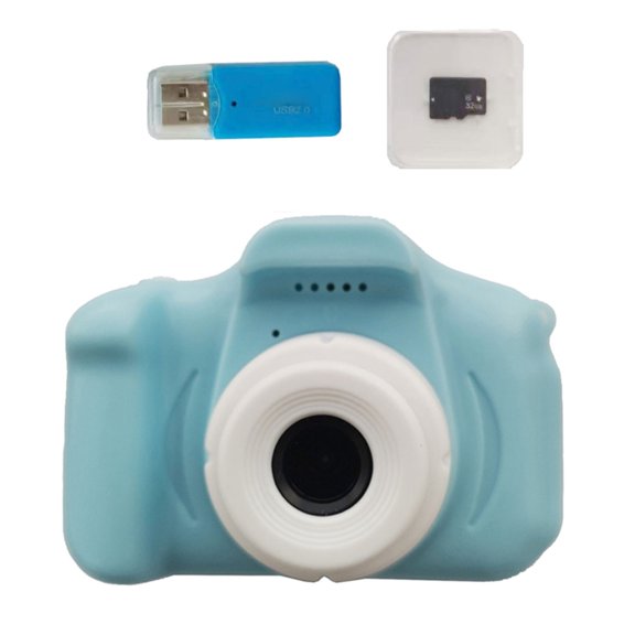 Camera With 32GB Expandable Memory And Card Reader For Content Creators Students Present