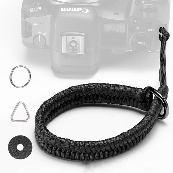 Camera Wrist Strap, Digital Camera Wrist Strap for DSLR & Mirrorless, Quick Release Camera Hand Strap with Secure Connector for Photography Travel Outdoor Use