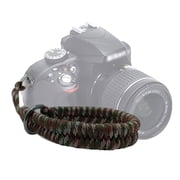 Camera Wrist Strap for Photographers, Detachable Hand Strap with Stainless Steel Clip, Quick Release Paracord for DSLR/Mirrorless Cameras