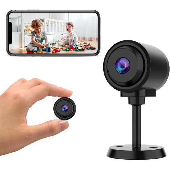 Camera for 1 count, 2.4GHz WiFi Portable Operated with IR Night Vision, Human Detection, 136? Wide Angle, Small Motion Activated Camera