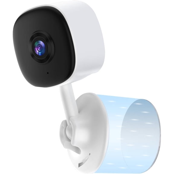 Camera for , Night Vision, Compact Camera with Phone App, Motion Detection, 2-Way Audio, 2.4ghz WiFi , Compatible with Alexa, Supports RTSP&ONVIF