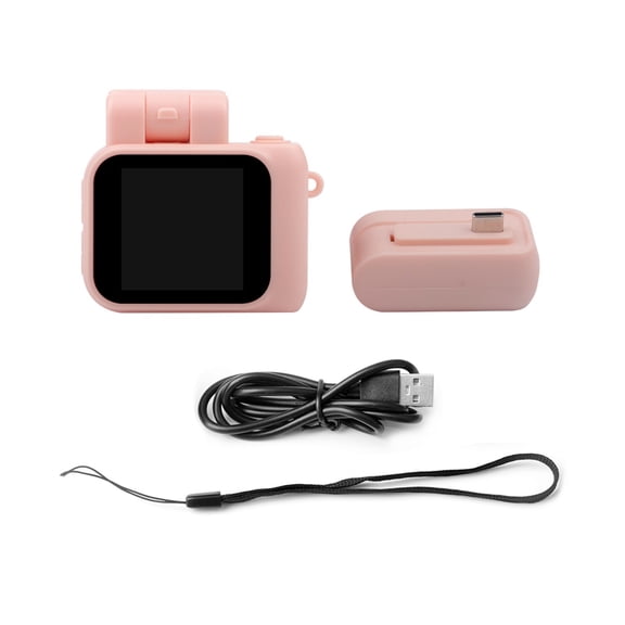 Camera with Flash Lamp Portable Video Recorder DV with LCD Screen Kids Campus Retro Camera