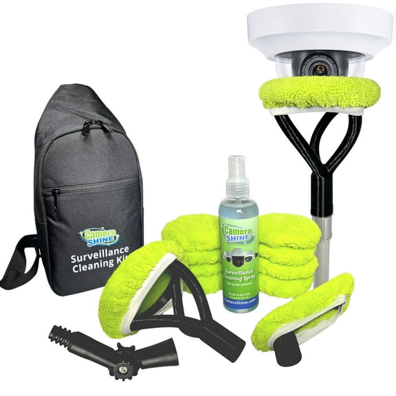 CameraShine PRO Security Camera Cleaning Kit with Dome Cleaning Toolhead