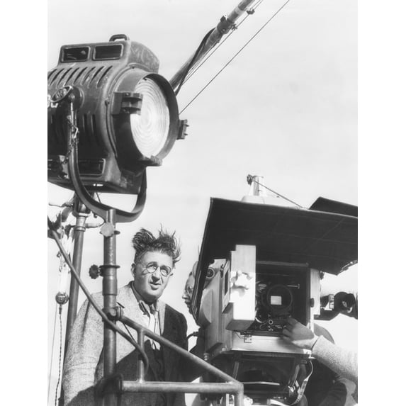 Cameraman Karl Freund Working On The 'Parnell' Set In July 1937. The Mgm Movie Was Directed John M. Stahl And Starred Clark Gable And Myrna Loy. The Film Is Listed In 'The Fifty Worst Films Of All