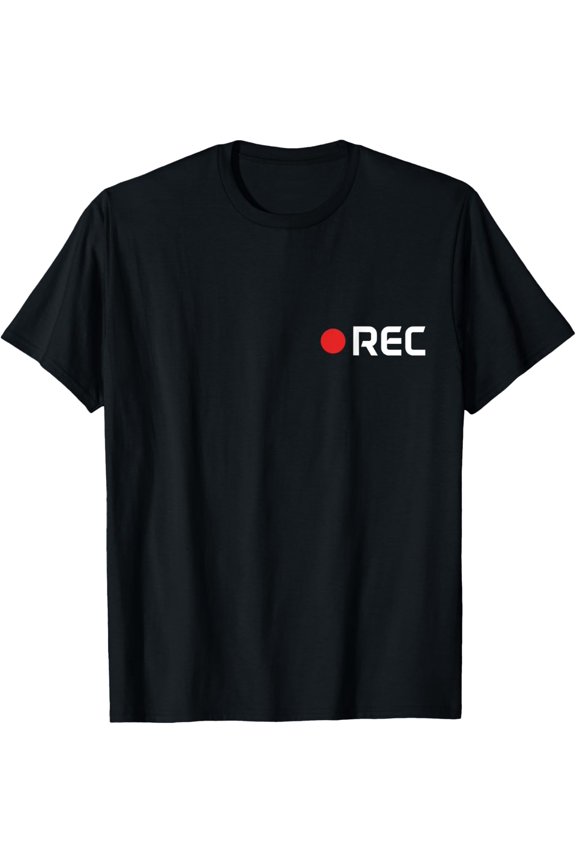 Cameraman REC Camera Man Film Director Filmmaker T-Shirt