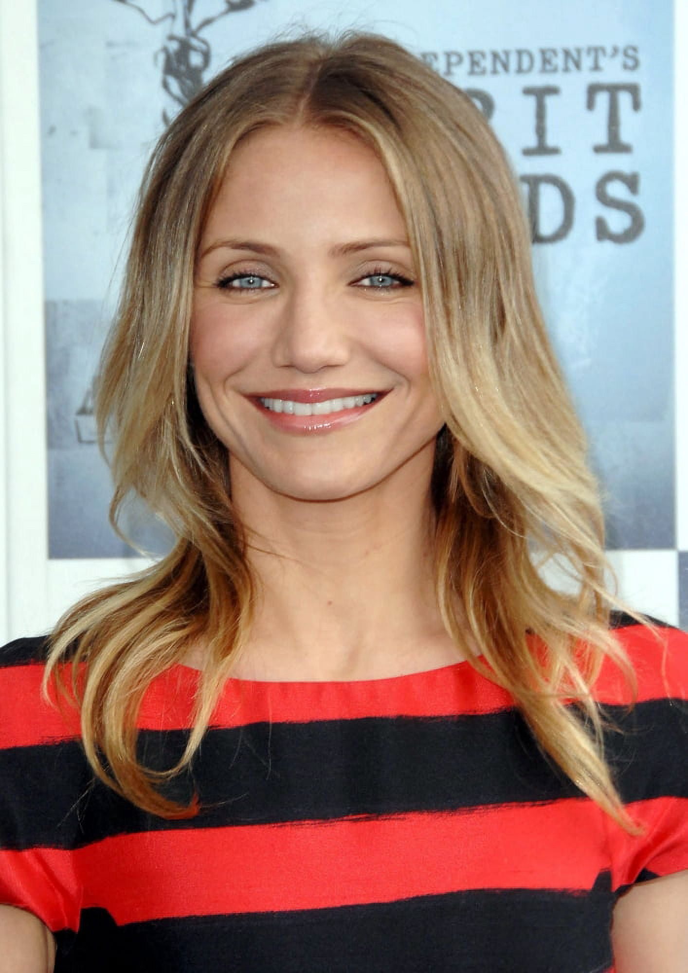 Cameron Diaz At Arrivals For Film IndependentS 2009 Spirit Awards Canvas Art - (16 x 20)
