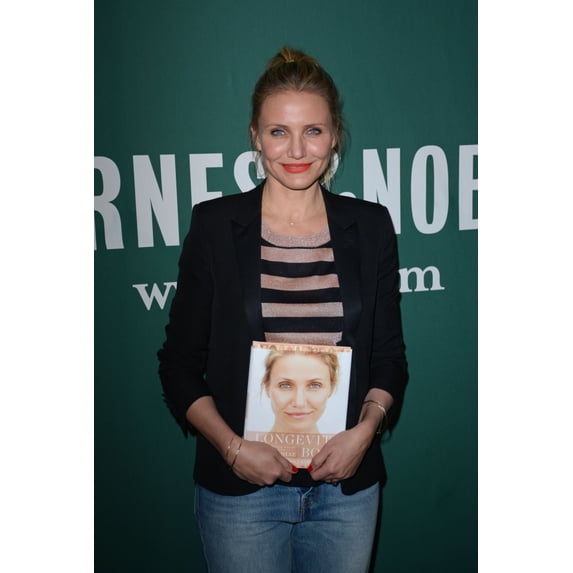 Cameron Diaz At In-Store Appearance For Cameron Diaz Book Signing For The Longevity Book Barnes And Noble Book Store