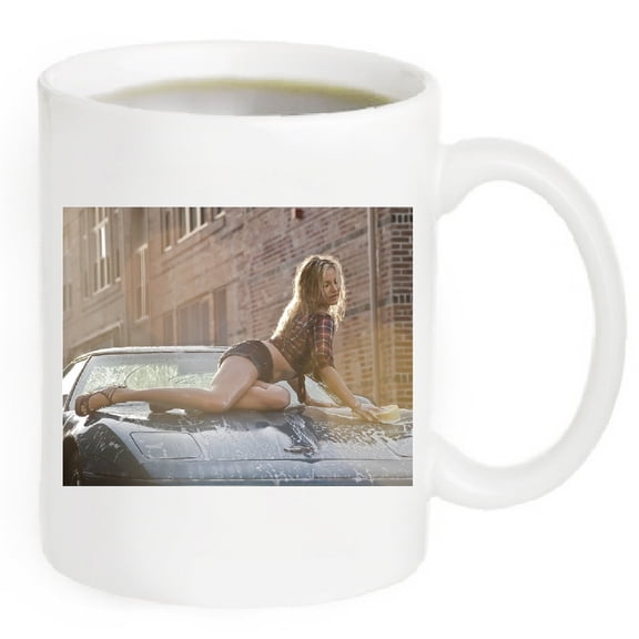 Cameron Diaz Photo Coffee Mug - The photo is printed on the front and the name and date of birth on the back #CD15G