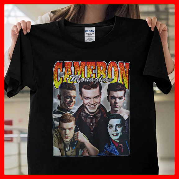 Cameron Monaghan Vintage Graphic Retro Actor Joker Aesthetic Fan Gift T2012 Unisex Graphic T-Shirt Soft Cotton, Sizes S-5XL
