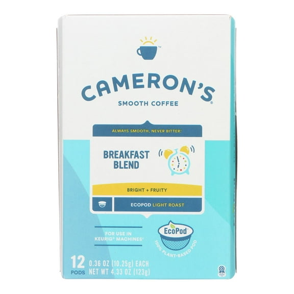 Camerons Specialty Coffee Breakfast Blend - Case Of 6 - 4.33 Oz
