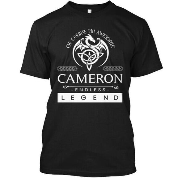 Cameron T-Shirt New Size S to 5XL