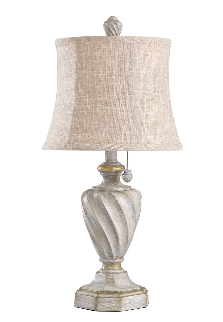 Small cream on sale table lamp