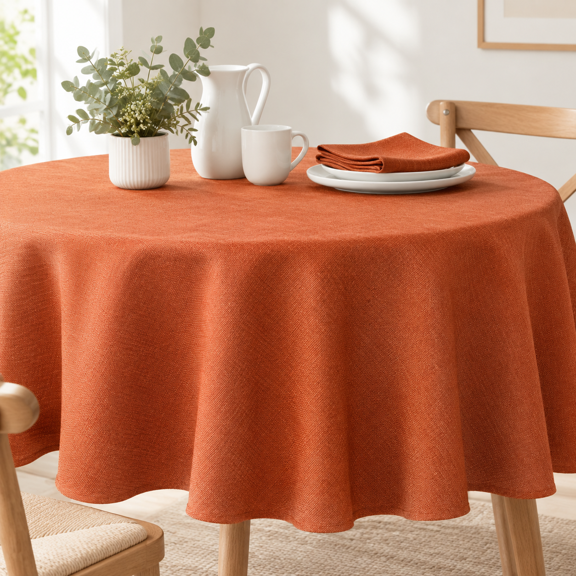 Cameron Tablecloth (bison 70" Round)