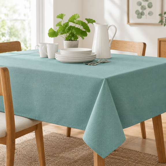 Cameron Tablecloth (nile Blue 52" X 70" Rectangular)