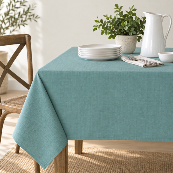Cameron Tablecloth (nile Blue 52" X 70" Rectangular)