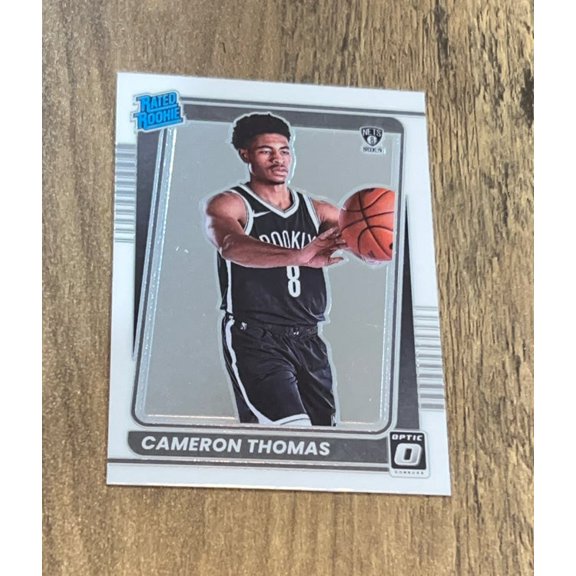 Cameron Thomas 2021-22 Donruss Optic 153 trading card