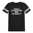 thumbnail image 1 of Cameron University Aggies Women Property Football T-Shirt, Black - Small, 1 of 1