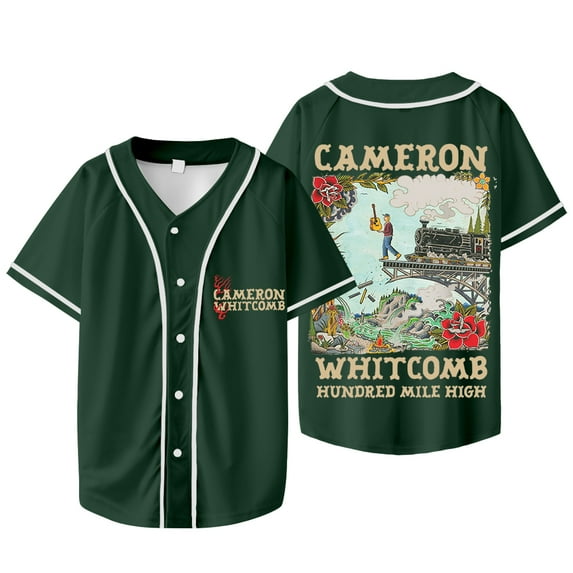 Cameron Whitcomb Hundred Mile High Merch Baseball Jacket Unisex V-neck Short Sleeve T-Shirts
