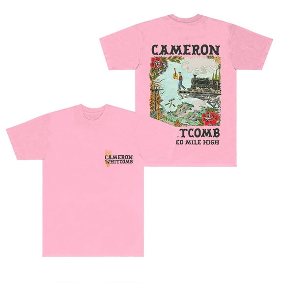 Cameron Whitcomb Hundred Mile High Merch Men's and women's fashionable trend pure cotton short sleeved T-shirt