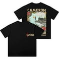 thumbnail image 1 of Cameron Whitcomb Hundred Mile High Merch Vintage Wash T-Shirts Women Men Cotton Short Sleeve Tee, 1 of 6