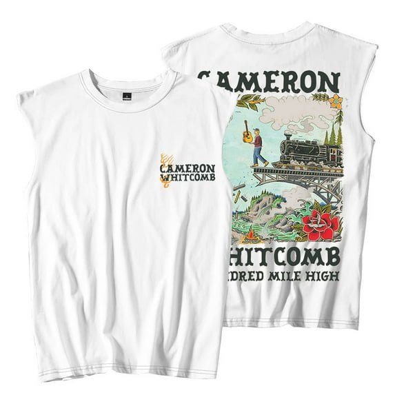 Cameron Whitcomb Hundred Mile High Sleeveless T-Shirts Women Men Fashion Tank Tops