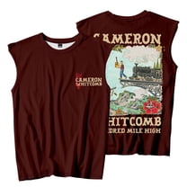 Cameron Whitcomb Hundred Mile High Sleeveless T-Shirts Women Men Fashion Tank Tops
