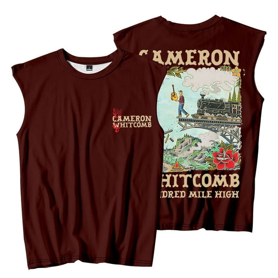 Cameron Whitcomb Hundred Mile High Sleeveless T-Shirts Women Men Fashion Tank Tops