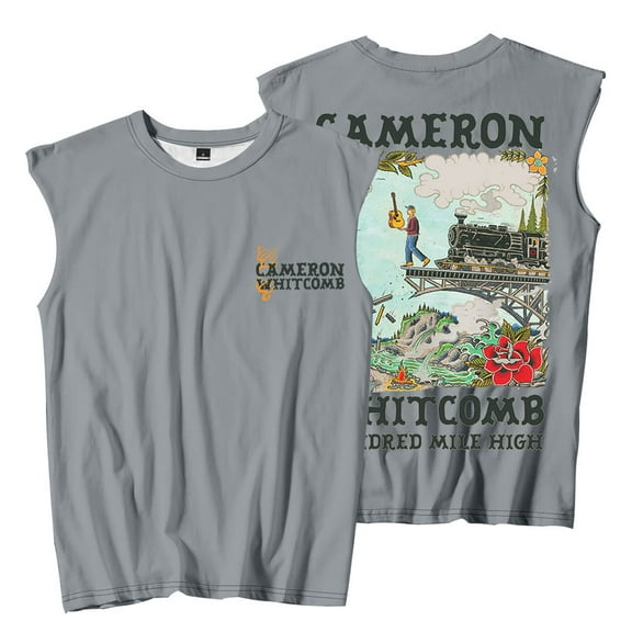 Cameron Whitcomb Hundred Mile High Sleeveless T-Shirts Women Men Fashion Tank Tops