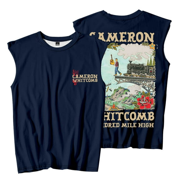 Cameron Whitcomb Hundred Mile High Sleeveless T-Shirts Women Men Fashion Tank Tops