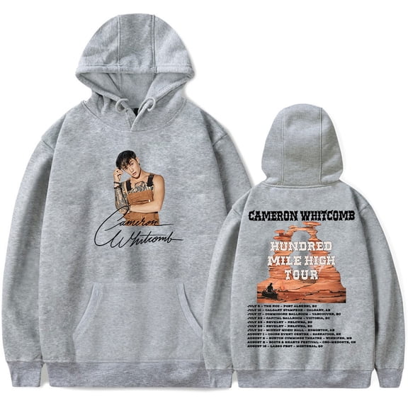 Cameron Whitcomb Hundred Mile High Tour Merch Unisex Fashion Long Sleeve Sweatshirts Stylish Hoodies