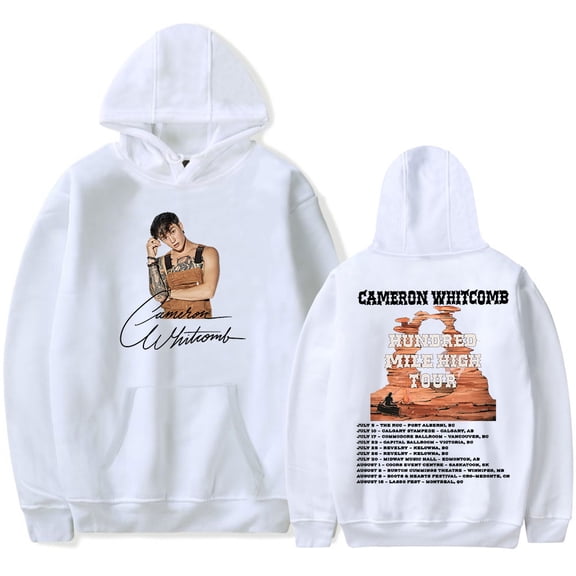 Cameron Whitcomb Hundred Mile High Tour Merch Unisex Fashion Long Sleeve Sweatshirts Stylish Hoodies