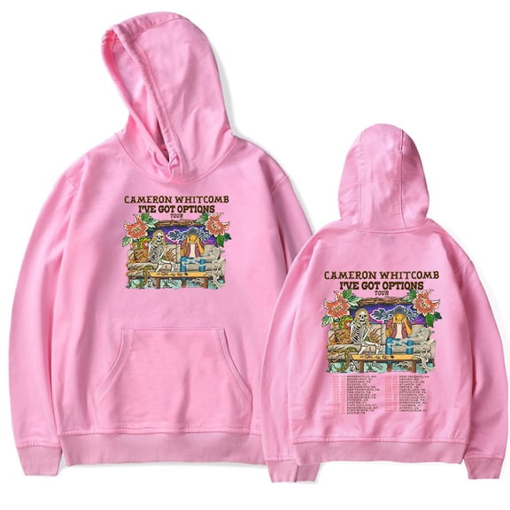 Cameron Whitcomb I've Got Options Tour 2025 Hoodies Merch Women Men Long sleeve Fashion Casual Hooded Sweatshirts