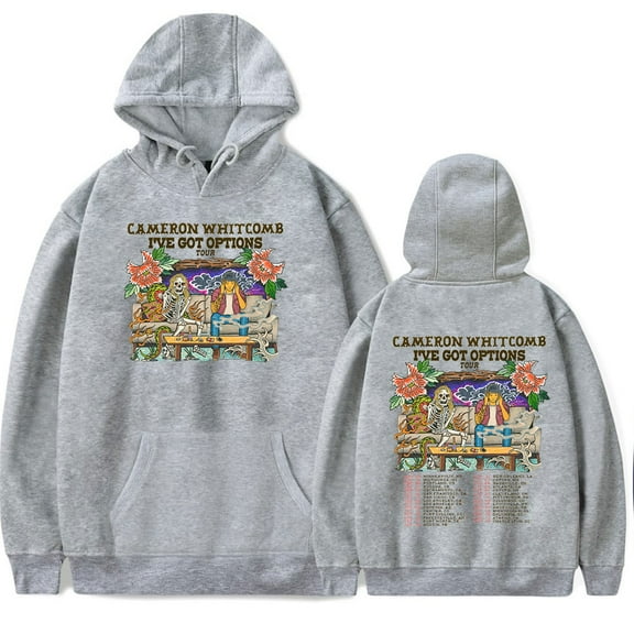 Cameron Whitcomb I've Got Options Tour 2025 Hoodies Merch Women Men Long sleeve Fashion Casual Hooded Sweatshirts