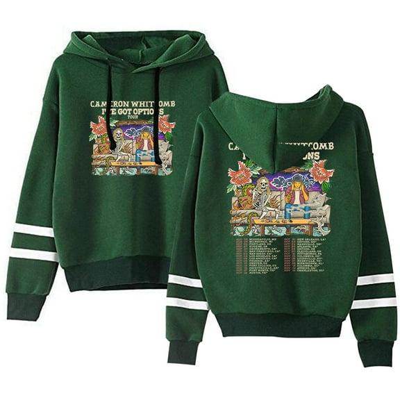 Cameron Whitcomb I've Got Options Tour 2025 Merch Men/Women Hooded Sweet Streetwear Hooded Long Sleeve